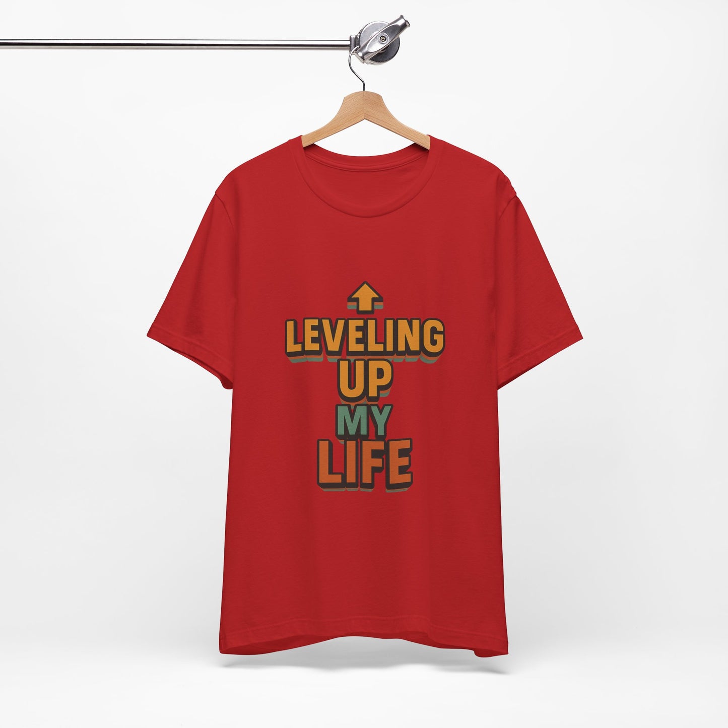 Leveling Up My Life Unisex Jersey Short Sleeve Tee T-shirt