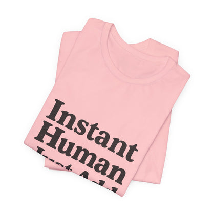 Just Add Coffee Unisex Jersey Short Sleeve Tee T-shirt