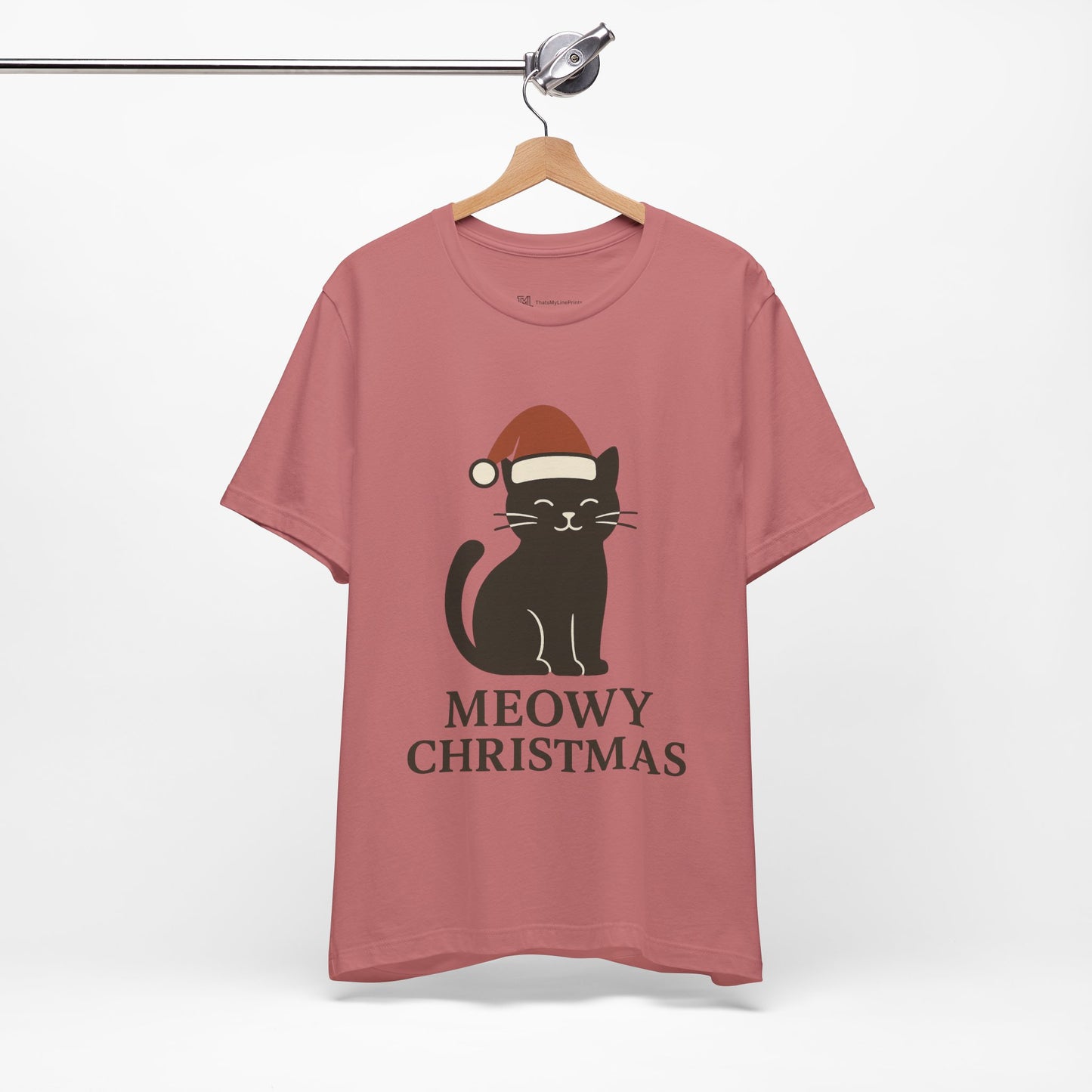 Meowy Christmas Unisex Jersey Short Sleeve Tee T-shirt