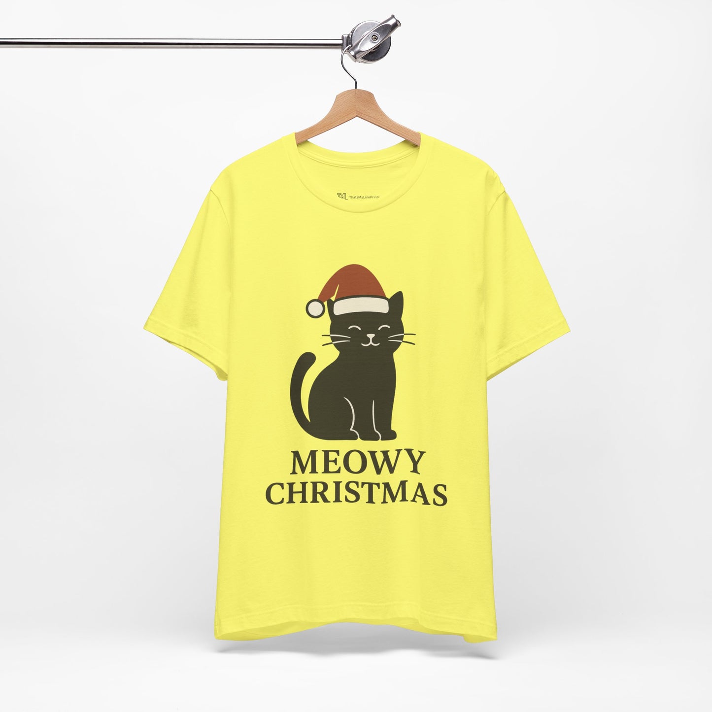Meowy Christmas Unisex Jersey Short Sleeve Tee T-shirt