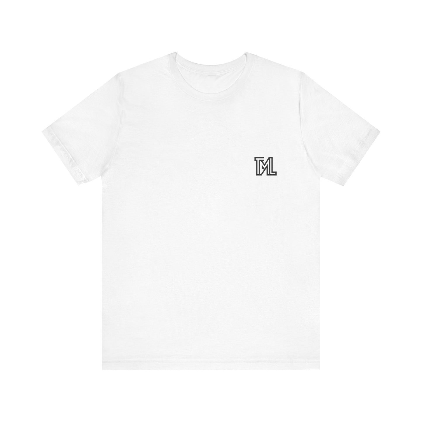 Logo Surf More Worry Less Back Side Design Unisex Jersey Short Sleeve Tee T-shirt