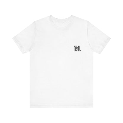 Logo Surf More Worry Less Back Side Design Unisex Jersey Short Sleeve Tee T-shirt