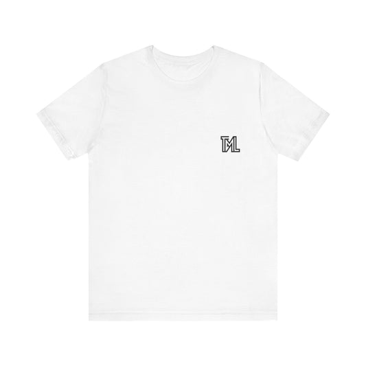 Logo Surf More Worry Less Back Side Design Unisex Jersey Short Sleeve Tee T-shirt