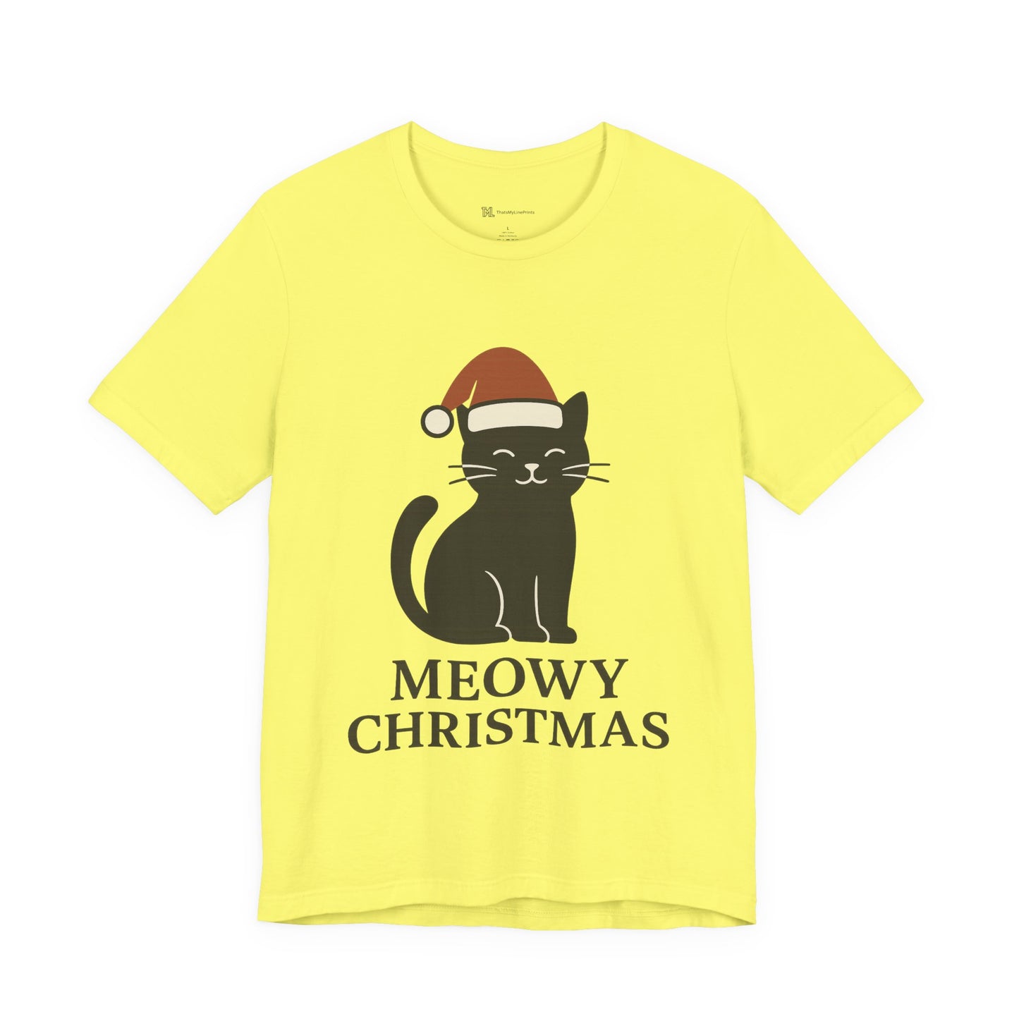 Meowy Christmas Unisex Jersey Short Sleeve Tee T-shirt