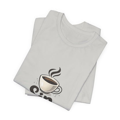 Sip Happens Coffee Cup Unisex Jersey Short Sleeve Tee T-shirt