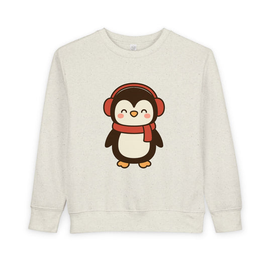 Christmas Winter Penguin Toddler Sweatshirt