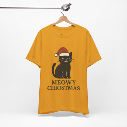 Meowy Christmas Unisex Jersey Short Sleeve Tee T-shirt