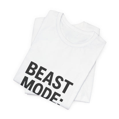 Beast Mode Enabled Unisex Jersey Short Sleeve Tee T-shirt
