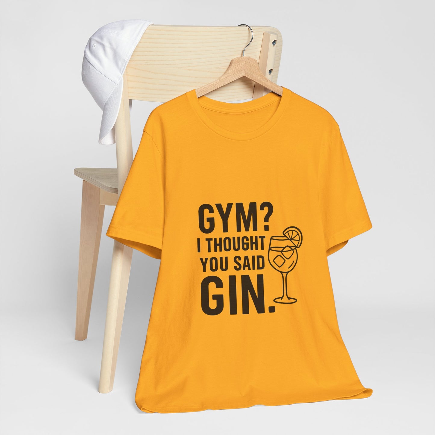I Thought You Said Gin Unisex Jersey Short Sleeve Tee T-shirt