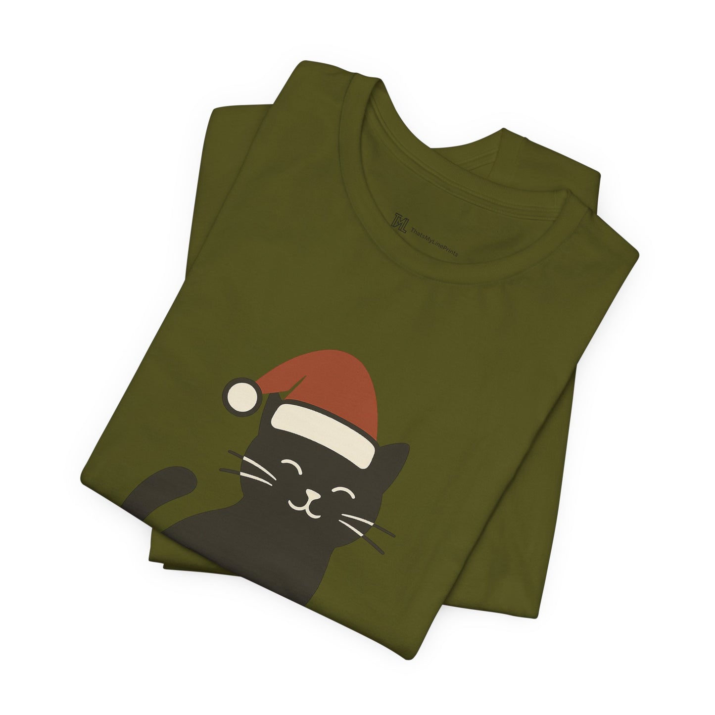 Meowy Christmas Unisex Jersey Short Sleeve Tee T-shirt