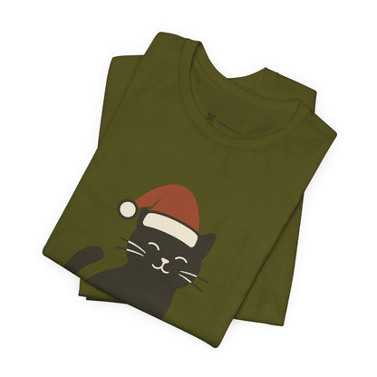 Meowy Christmas Unisex Jersey Short Sleeve Tee T-shirt