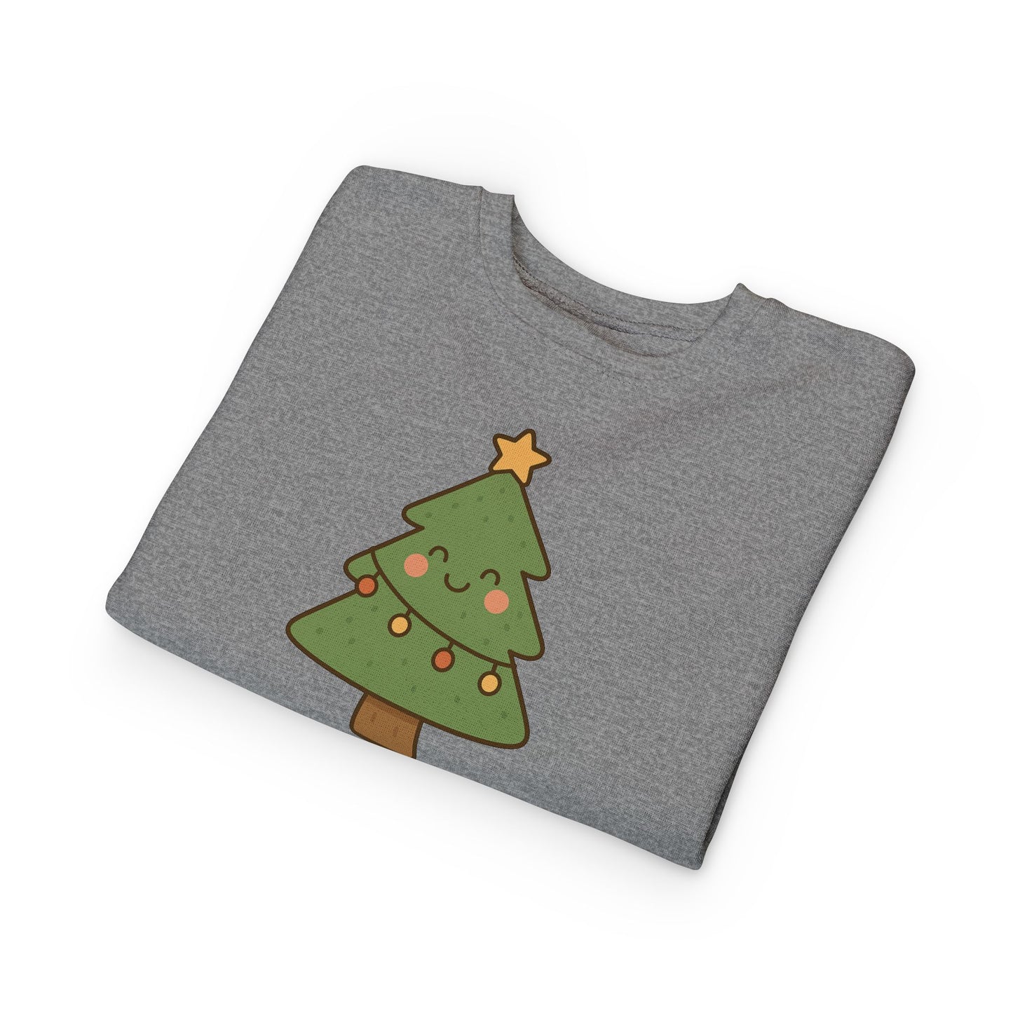 Christmas Tree With Lights Toddler Sweatshirt