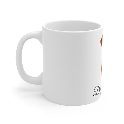 Personalized Jack Russel DogMug — Custom Made Pet Name Coffee Cup