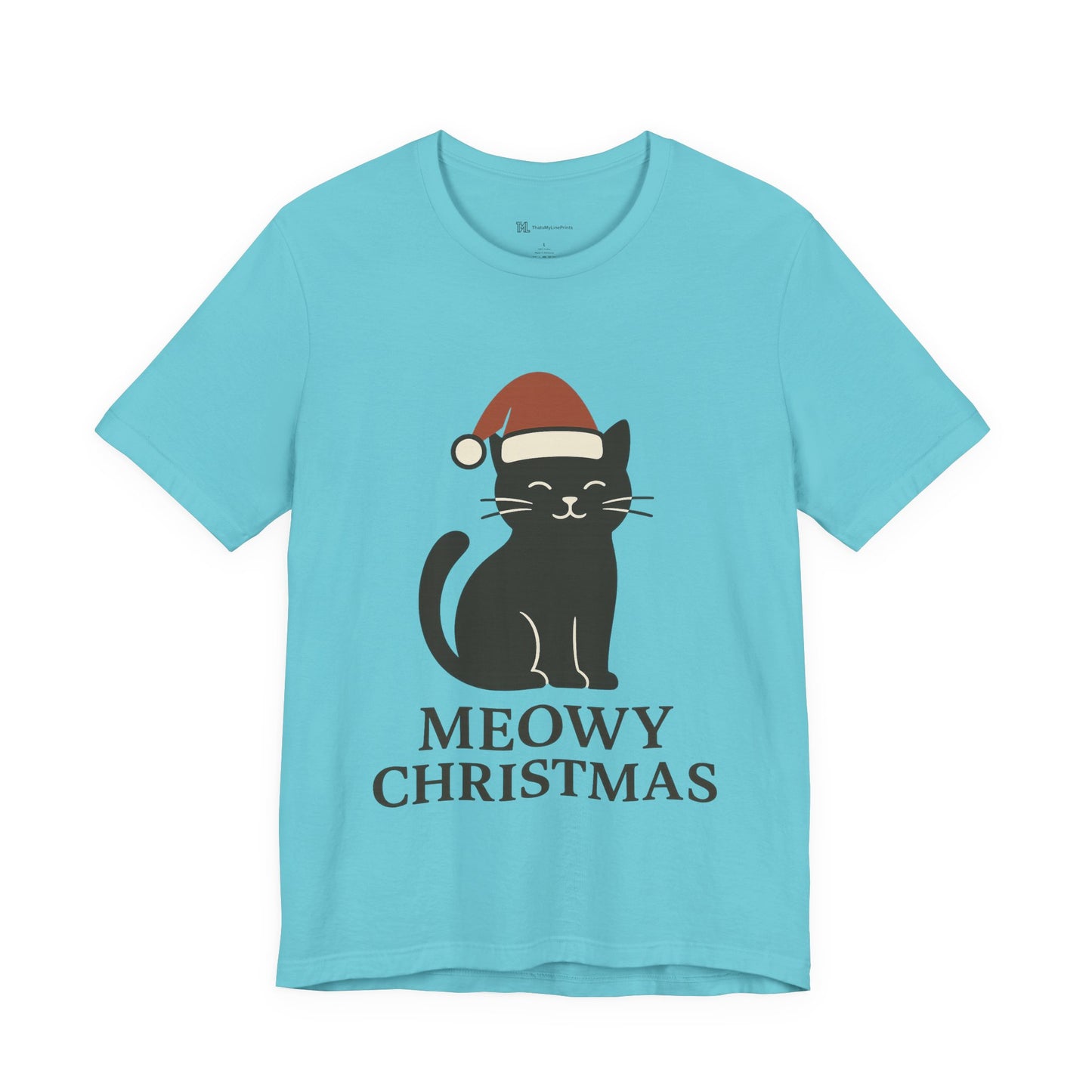 Meowy Christmas Unisex Jersey Short Sleeve Tee T-shirt