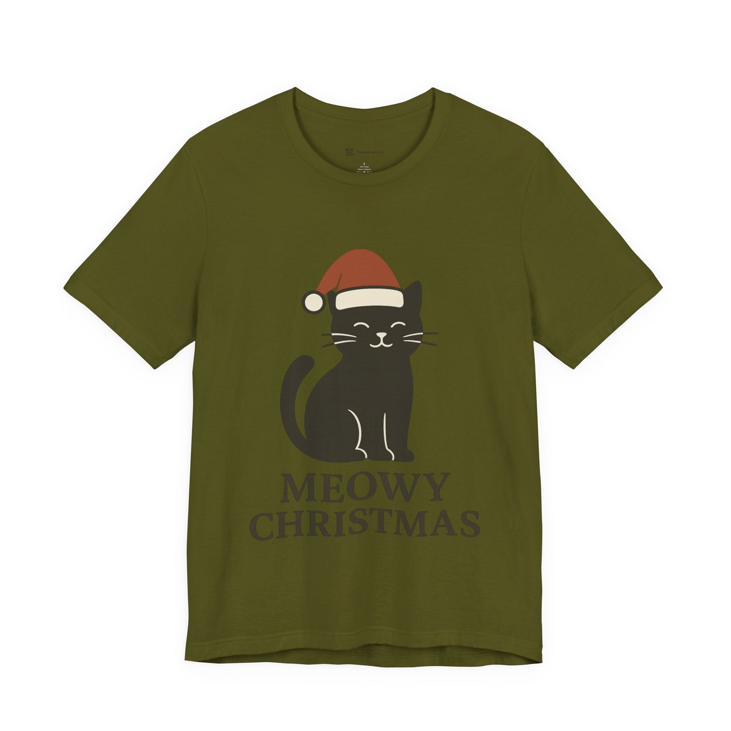 Meowy Christmas Unisex Jersey Short Sleeve Tee T-shirt