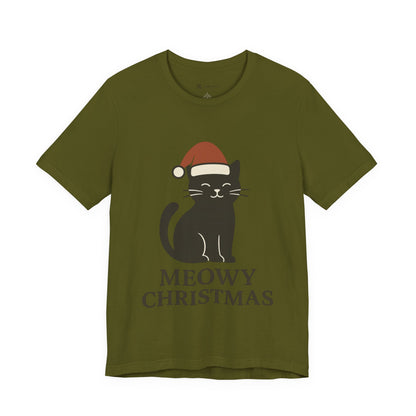 Meowy Christmas Unisex Jersey Short Sleeve Tee T-shirt
