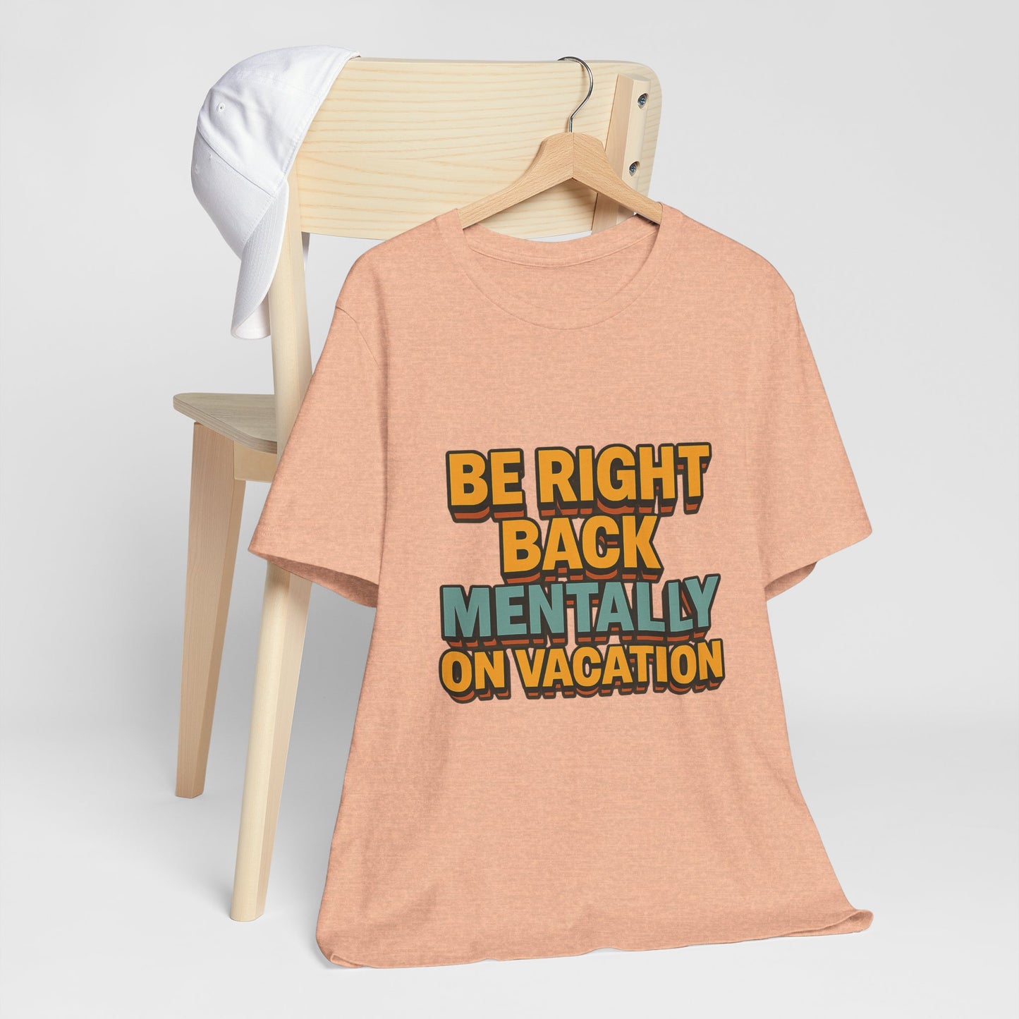 Mentally On Vacation Unisex Jersey Short Sleeve Tee T-shirt