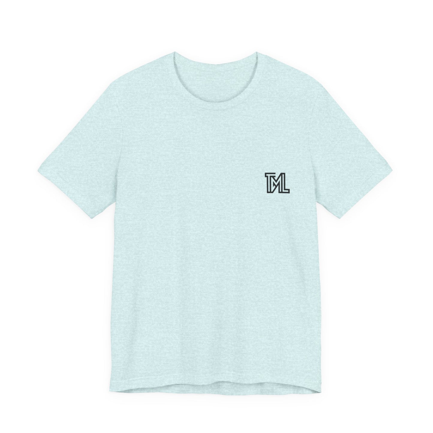 Logo Surf More Worry Less Back Side Design Unisex Jersey Short Sleeve Tee T-shirt