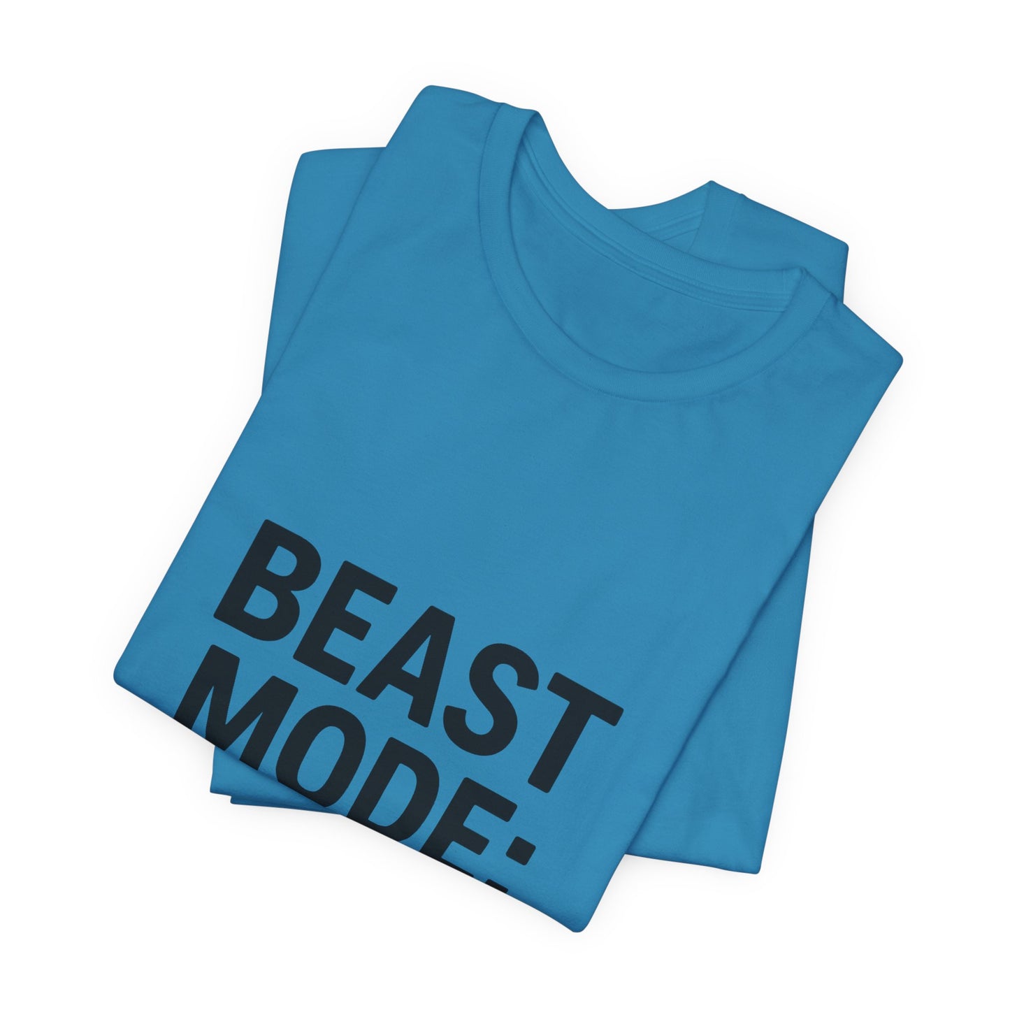 Beast Mode Enabled Unisex Jersey Short Sleeve Tee T-shirt
