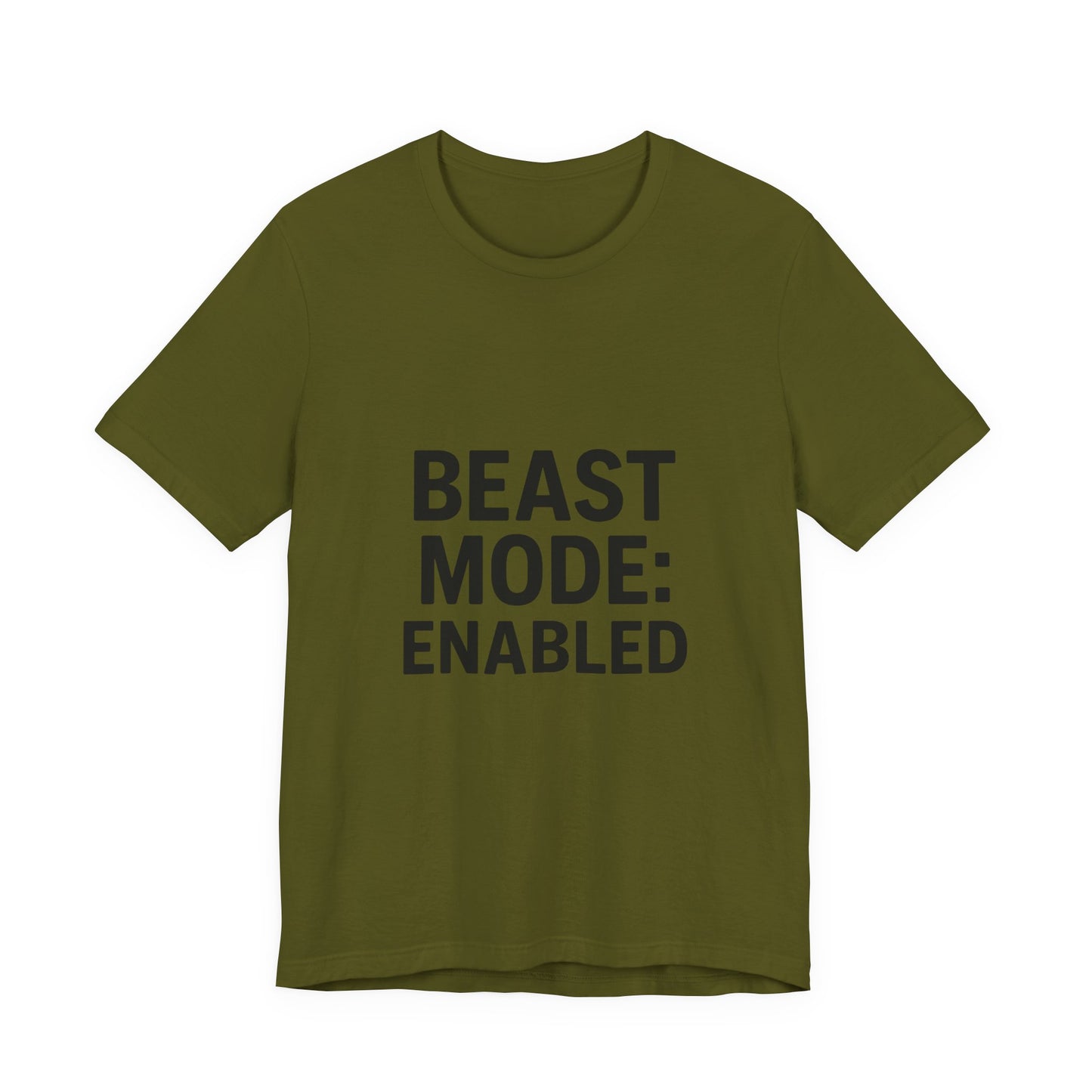 Beast Mode Enabled Unisex Jersey Short Sleeve Tee T-shirt