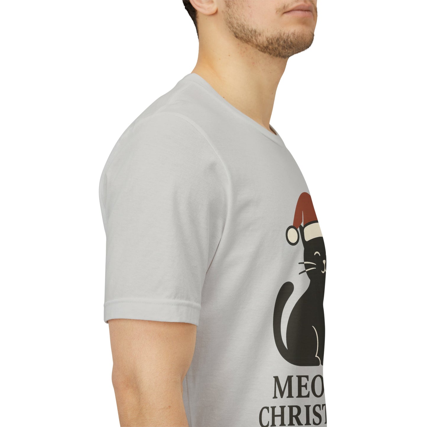 Meowy Christmas Unisex Jersey Short Sleeve Tee T-shirt
