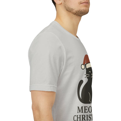 Meowy Christmas Unisex Jersey Short Sleeve Tee T-shirt