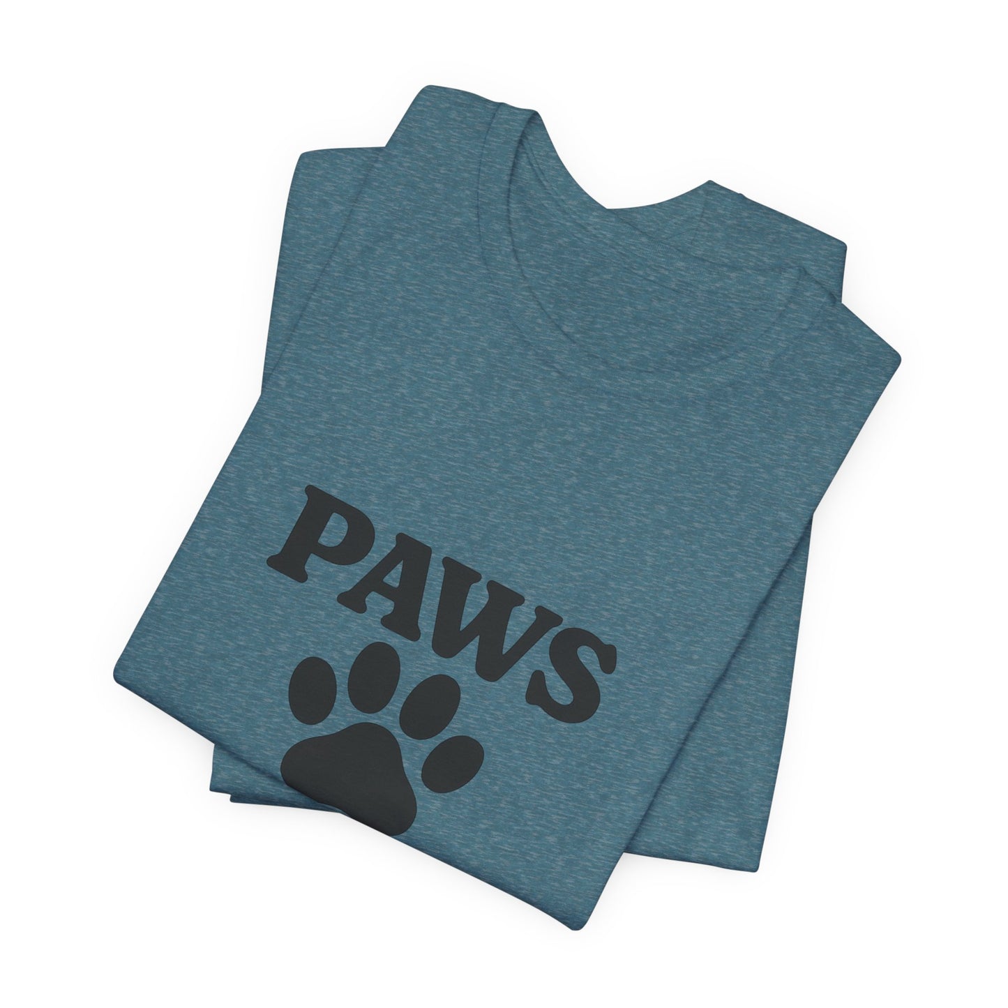 Paws Before Coffee Unisex Jersey Short Sleeve Tee T-shirt