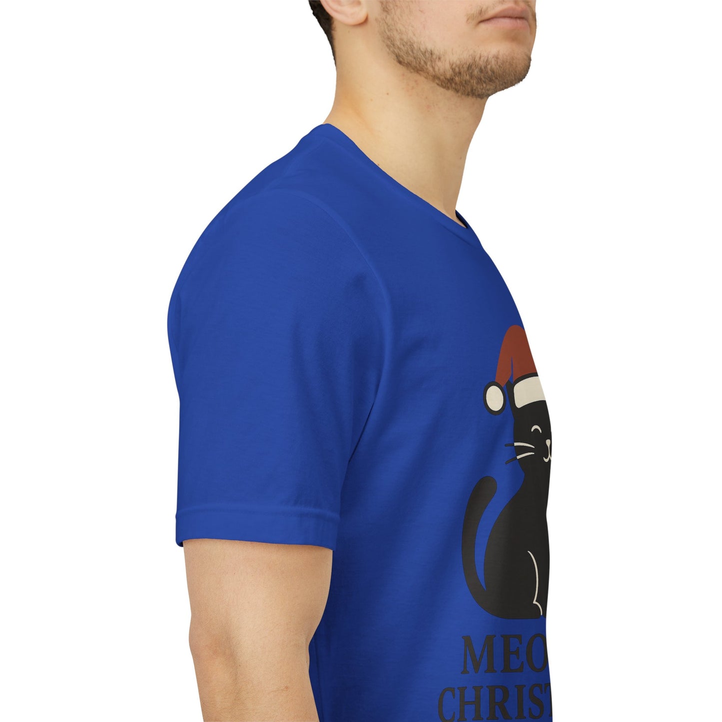 Meowy Christmas Unisex Jersey Short Sleeve Tee T-shirt