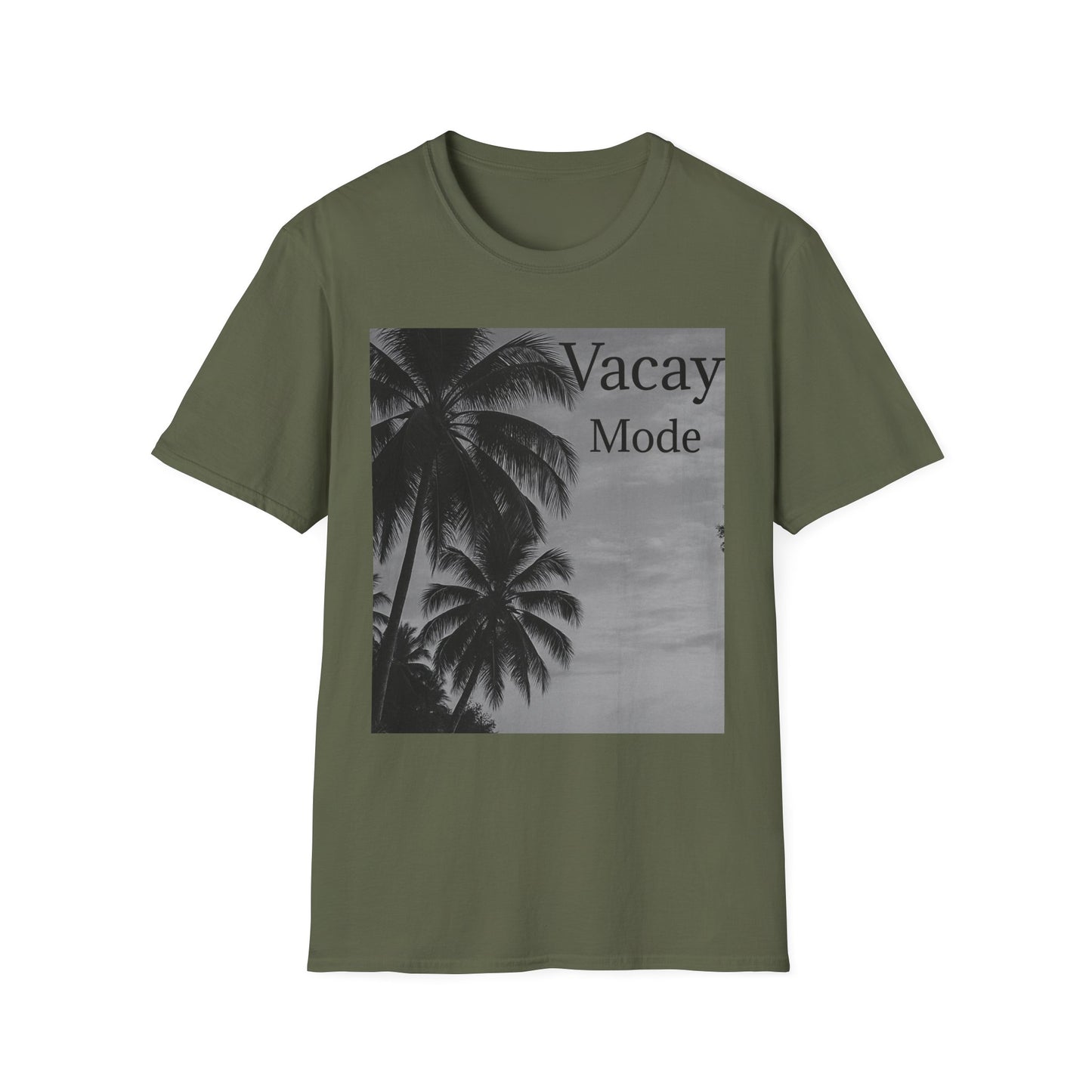 Vacay Mode Palm Trees Unisex Short Sleeve T-shirt Tee