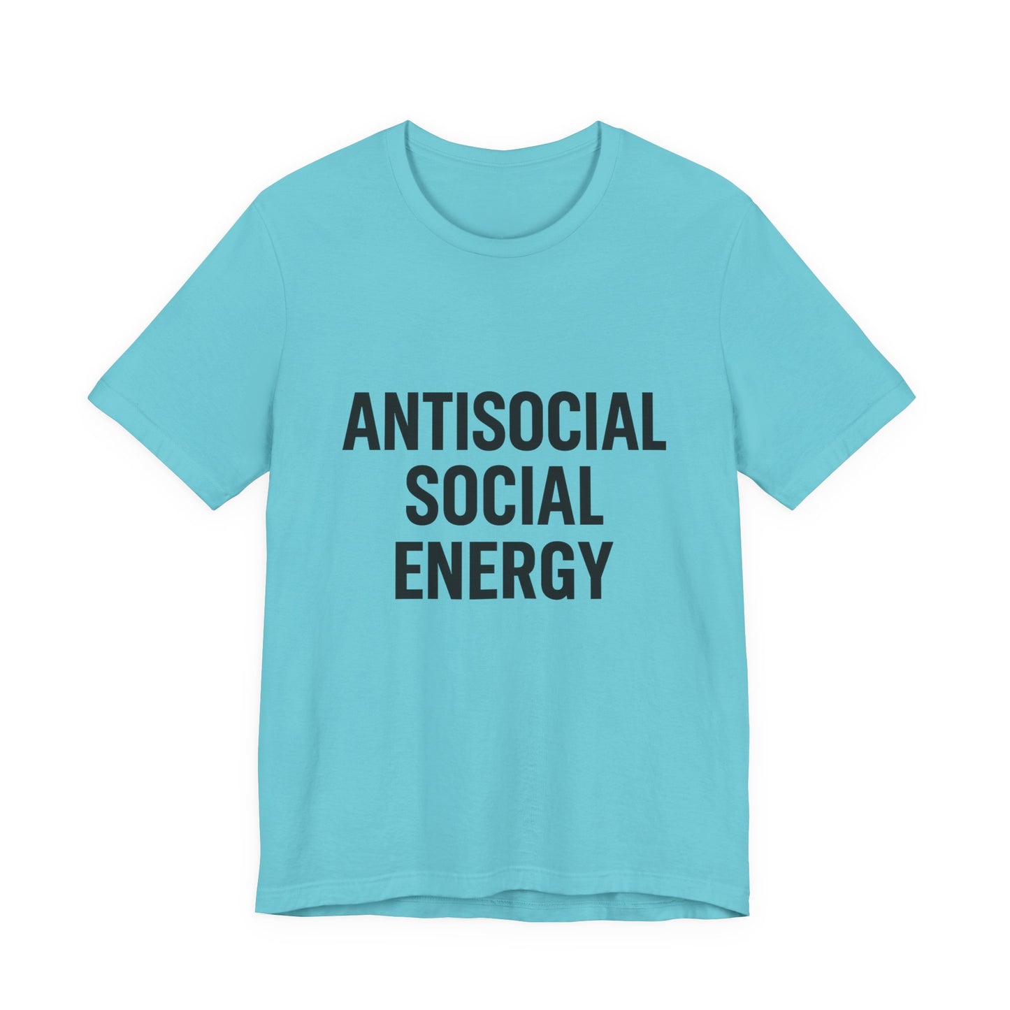 Antisocial Social Energy Unisex Jersey Short Sleeve Tee T-shirt