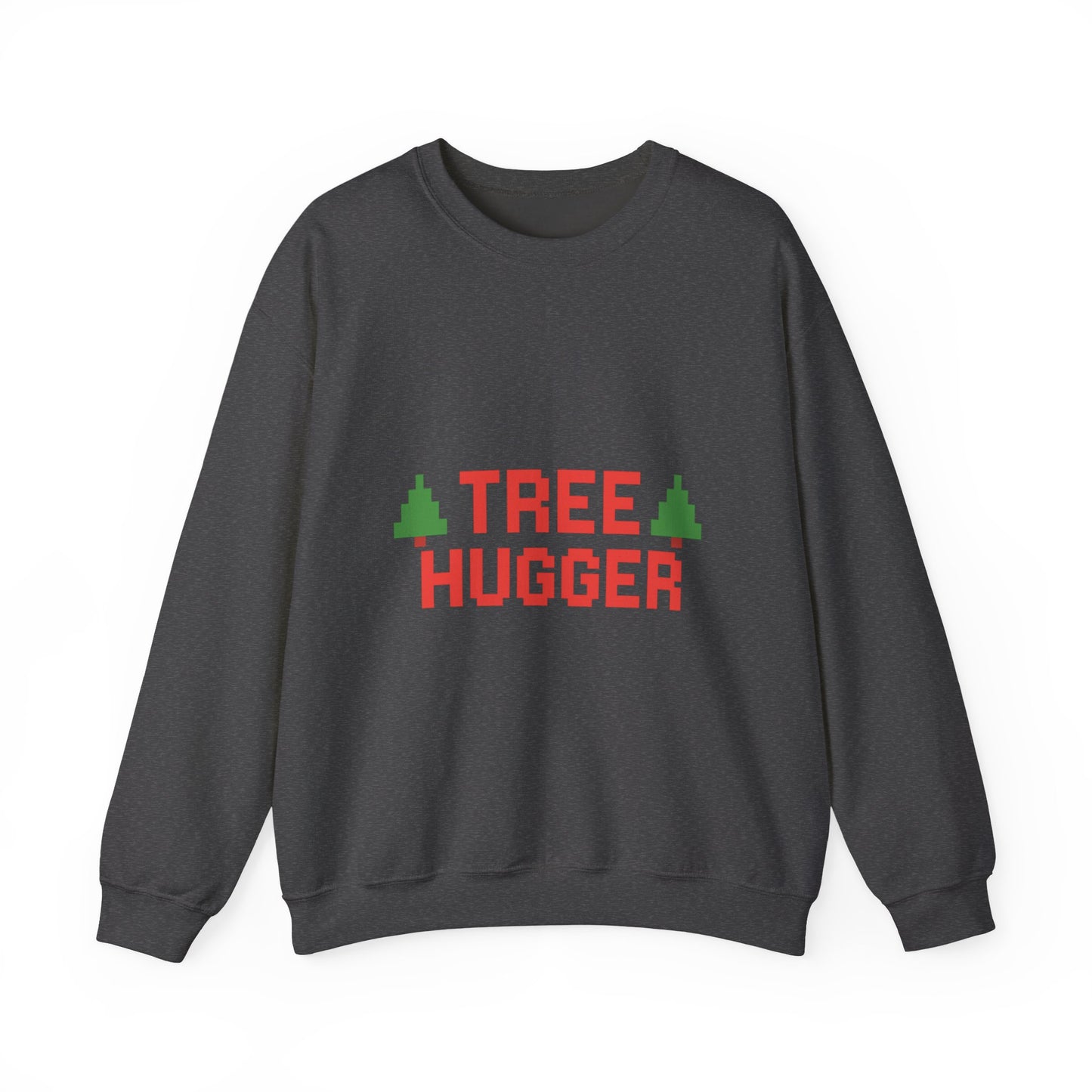 Tree Hugger Christmas Unisex Heavy Blend™ Crewneck Sweatshirt
