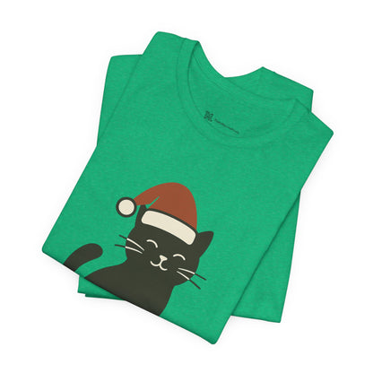 Meowy Christmas Unisex Jersey Short Sleeve Tee T-shirt