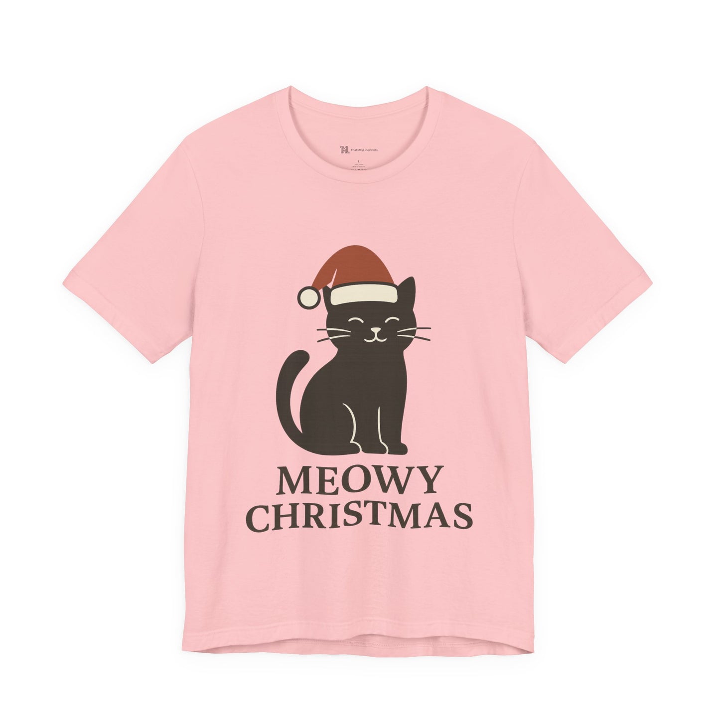 Meowy Christmas Unisex Jersey Short Sleeve Tee T-shirt