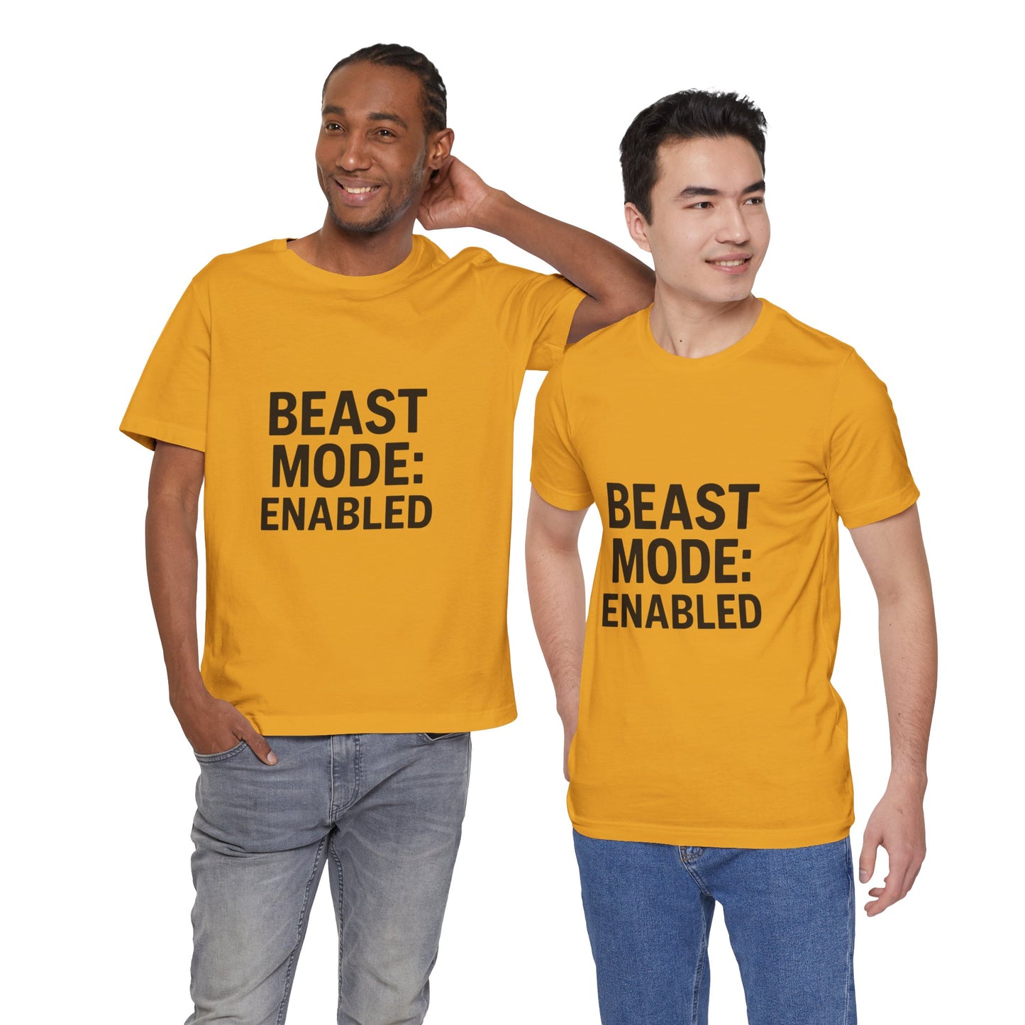 Beast Mode Enabled Unisex Jersey Short Sleeve Tee T-shirt