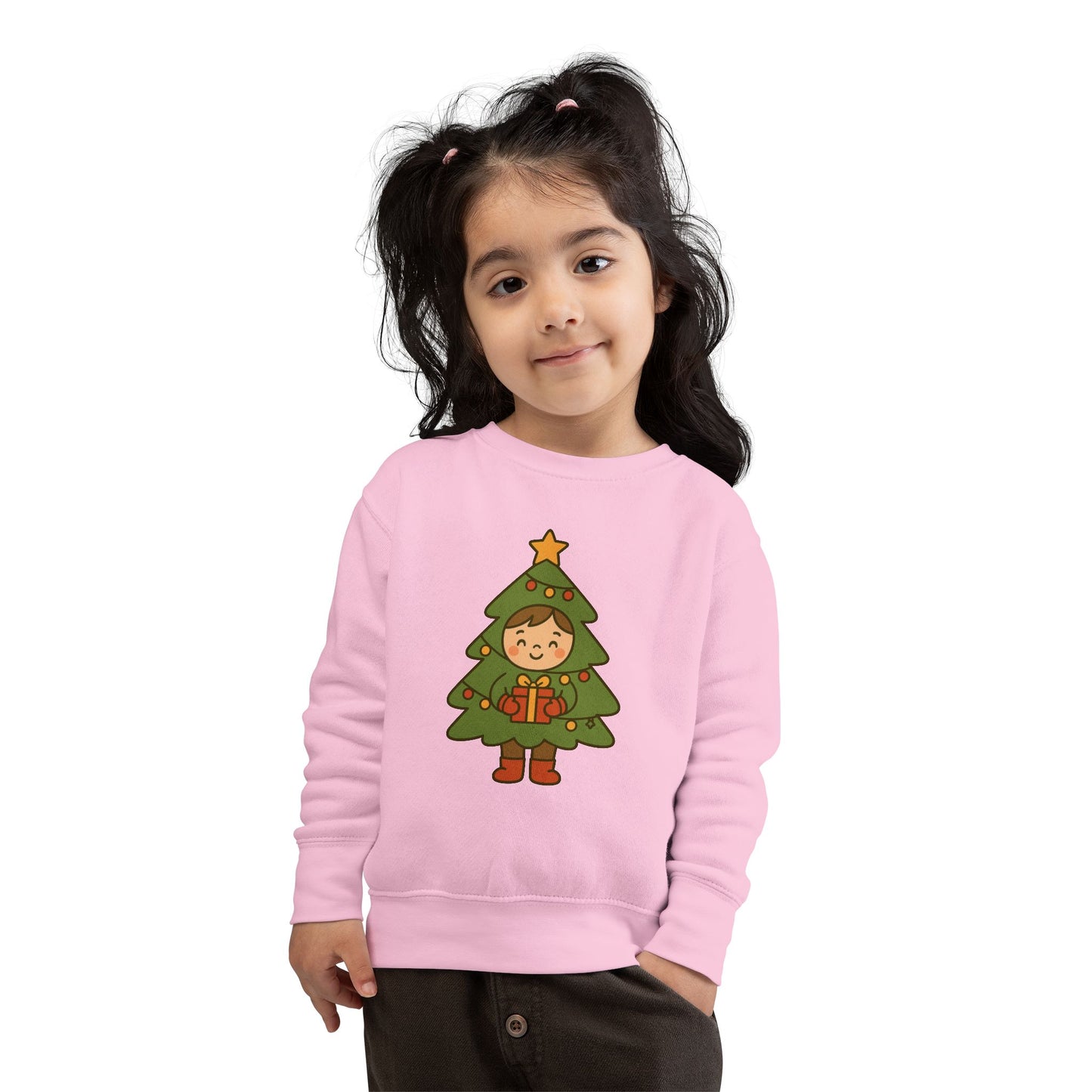 Christmas Tree Kid Costume Toddler Sweatshirt