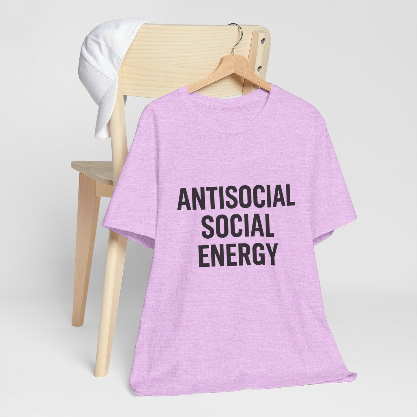 Antisocial Social Energy Unisex Jersey Short Sleeve Tee T-shirt