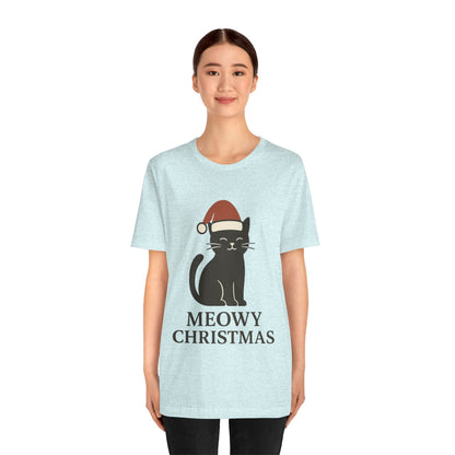 Meowy Christmas Unisex Jersey Short Sleeve Tee T-shirt