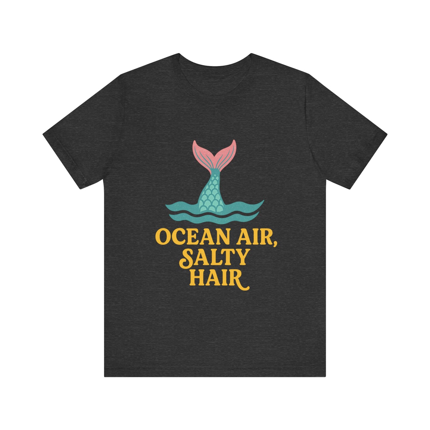Salty Hair Mermaid Summer Unisex Jersey Short Sleeve Tee T-shirt