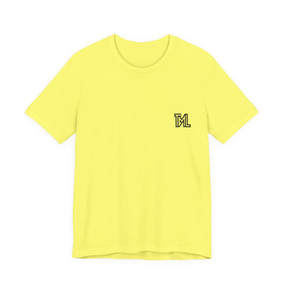 Logo Surf More Worry Less Back Side Design Unisex Jersey Short Sleeve Tee T-shirt