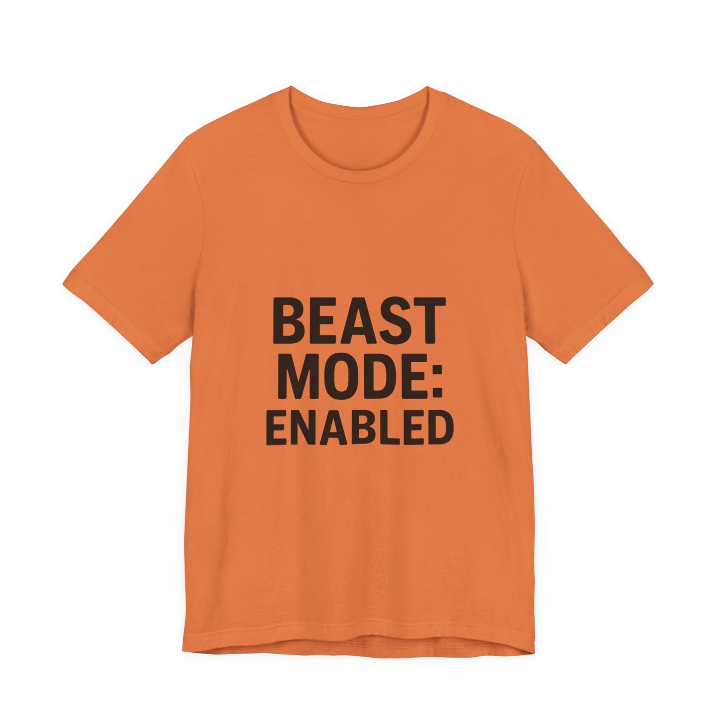 Beast Mode Enabled Unisex Jersey Short Sleeve Tee T-shirt