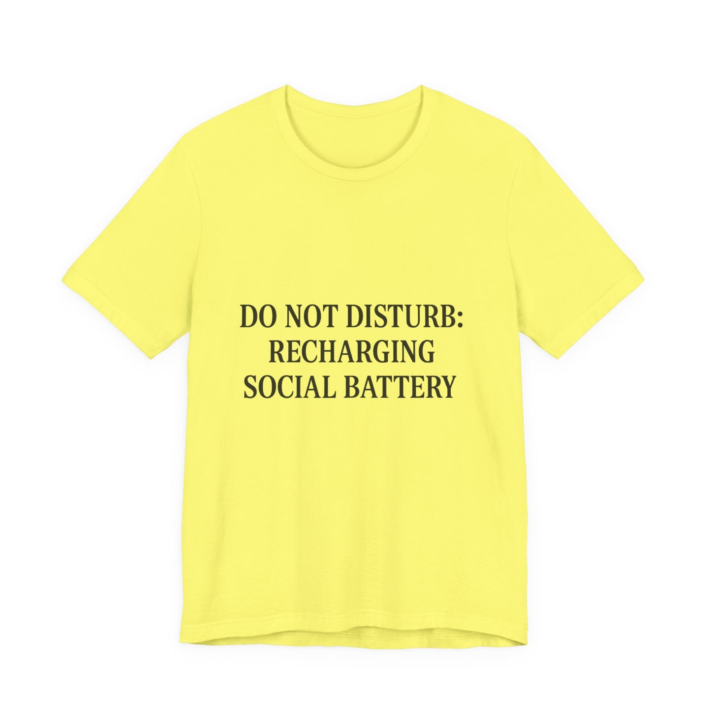 Do Not Disturb Unisex Jersey Short Sleeve Tee T-shirt