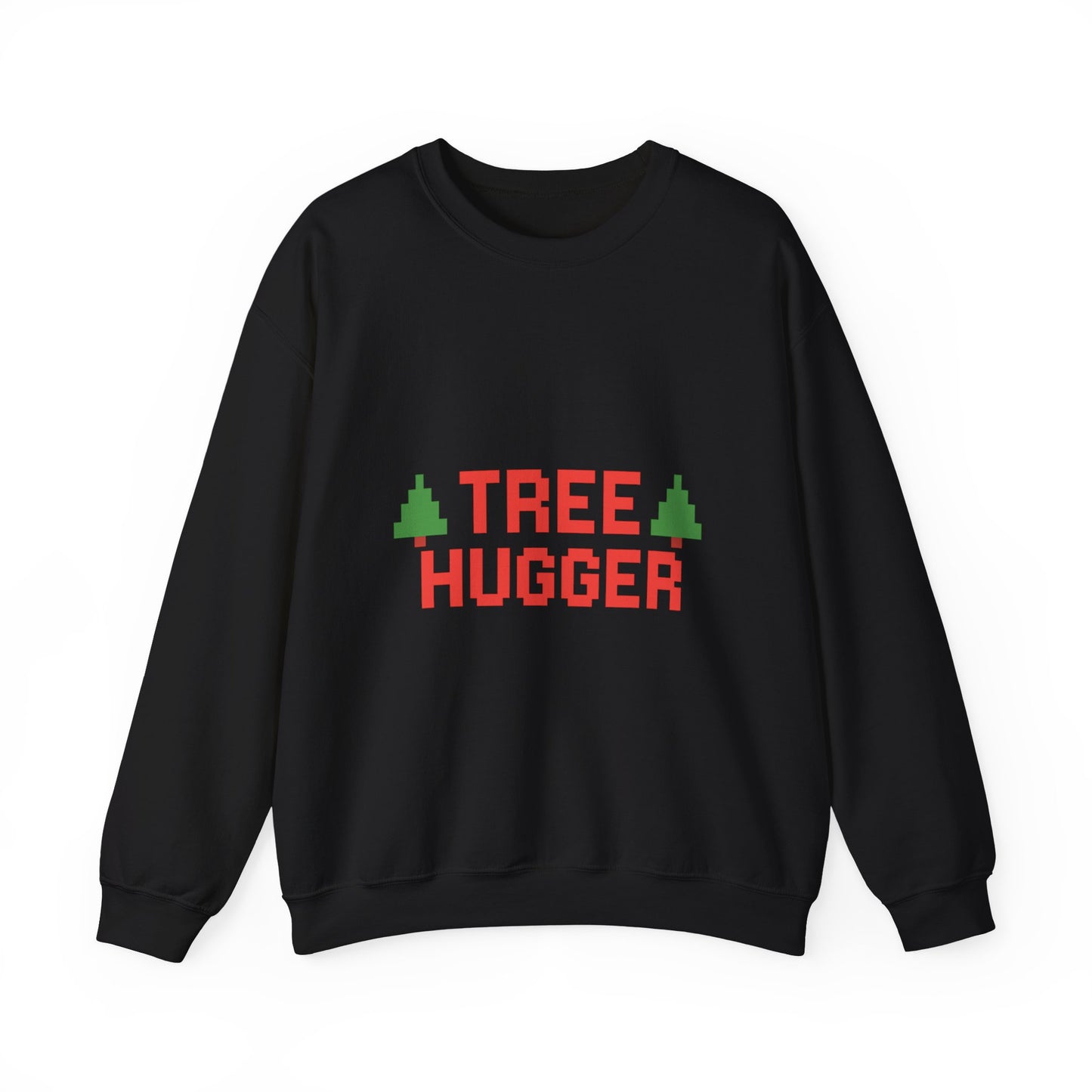 Tree Hugger Christmas Unisex Heavy Blend™ Crewneck Sweatshirt