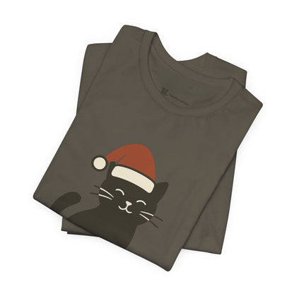 Meowy Christmas Unisex Jersey Short Sleeve Tee T-shirt