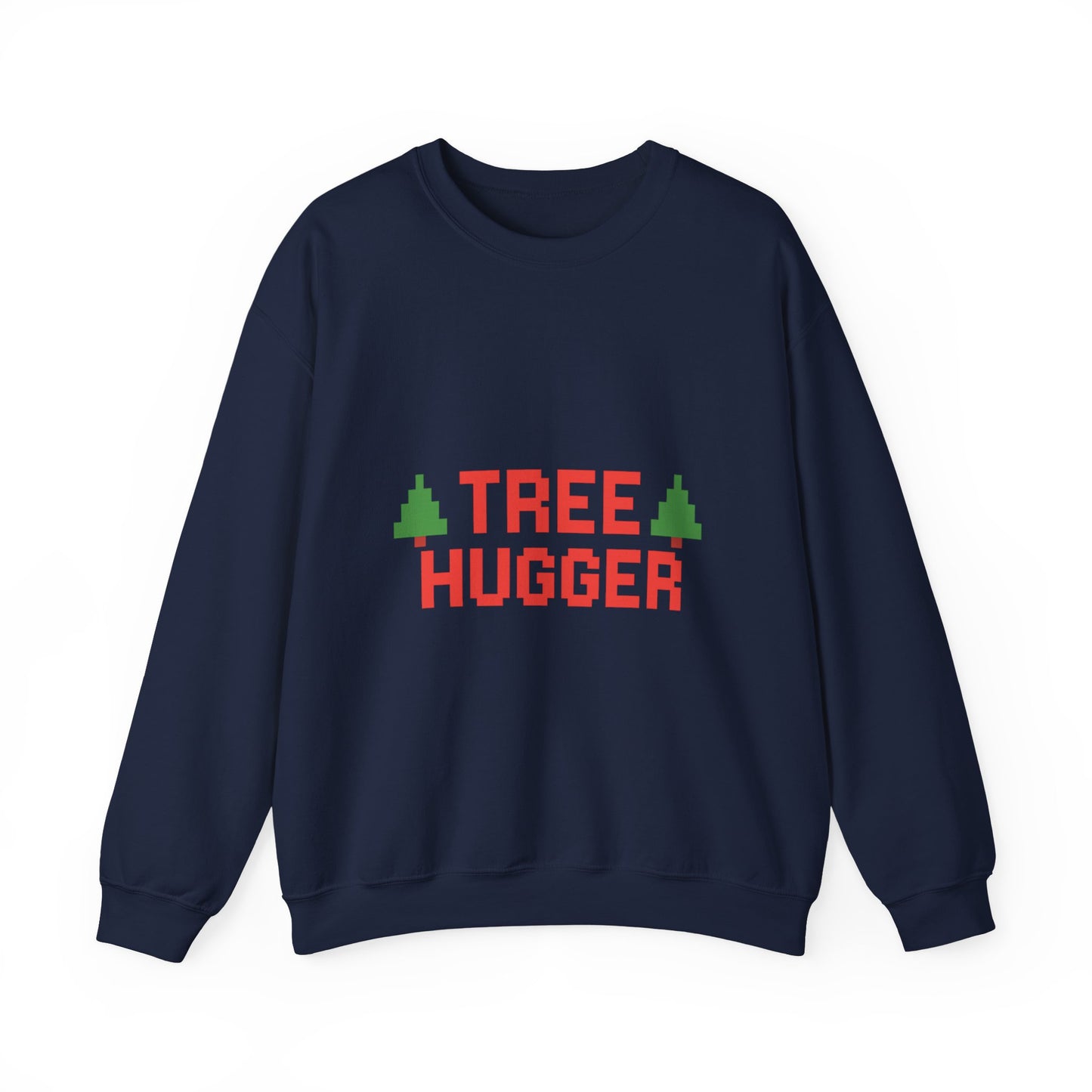 Tree Hugger Christmas Unisex Heavy Blend™ Crewneck Sweatshirt