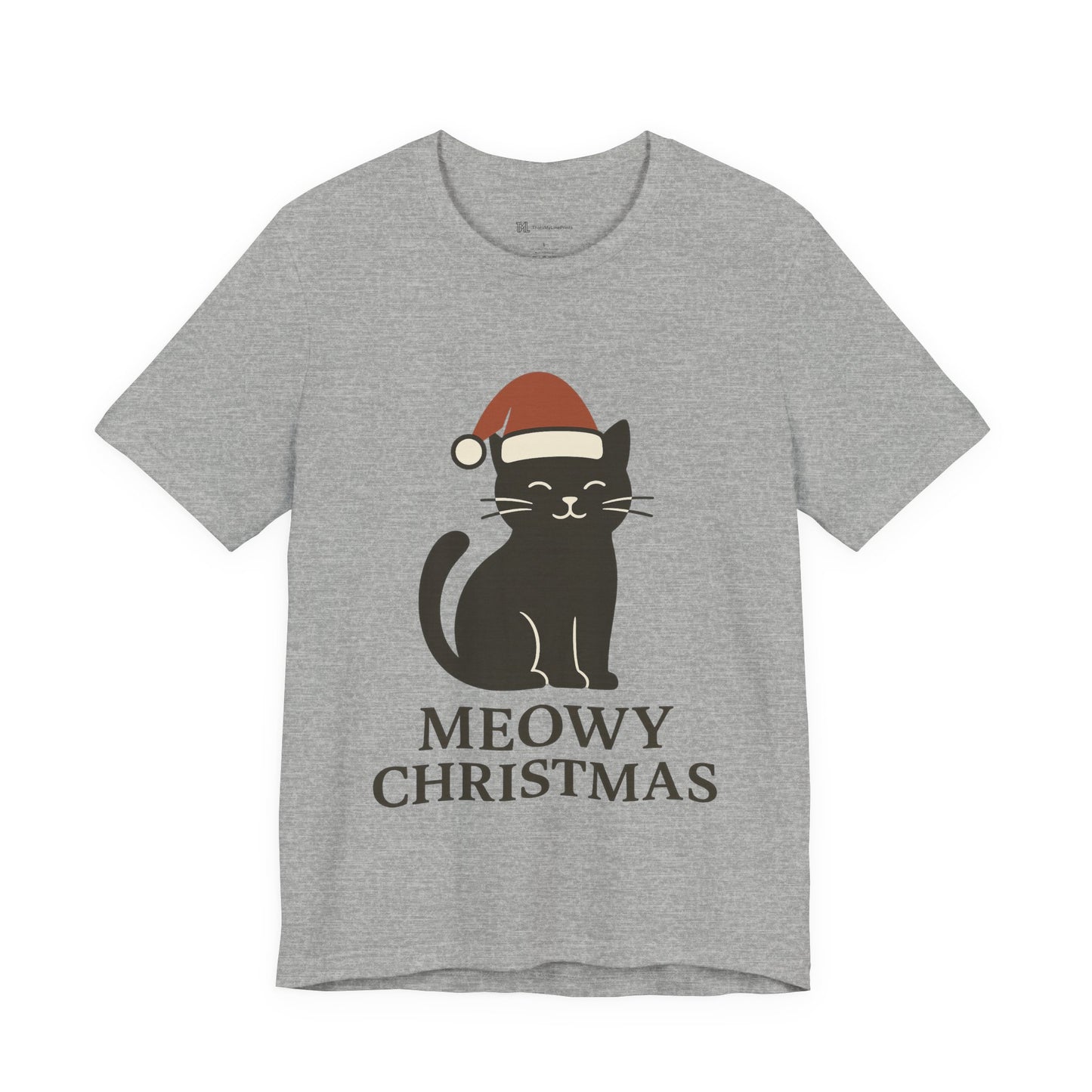 Meowy Christmas Unisex Jersey Short Sleeve Tee T-shirt