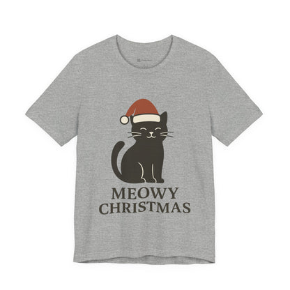 Meowy Christmas Unisex Jersey Short Sleeve Tee T-shirt