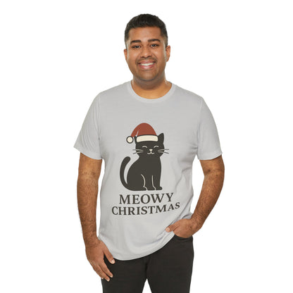 Meowy Christmas Unisex Jersey Short Sleeve Tee T-shirt