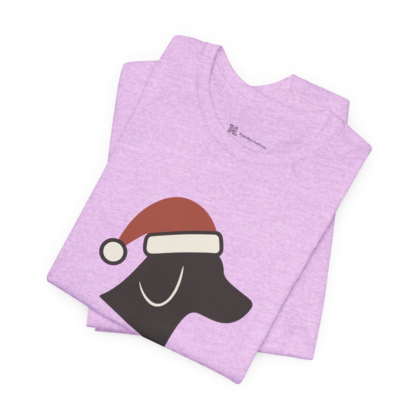 Merry Woofmas Christmas Unisex Jersey Short Sleeve Tee T-shirt