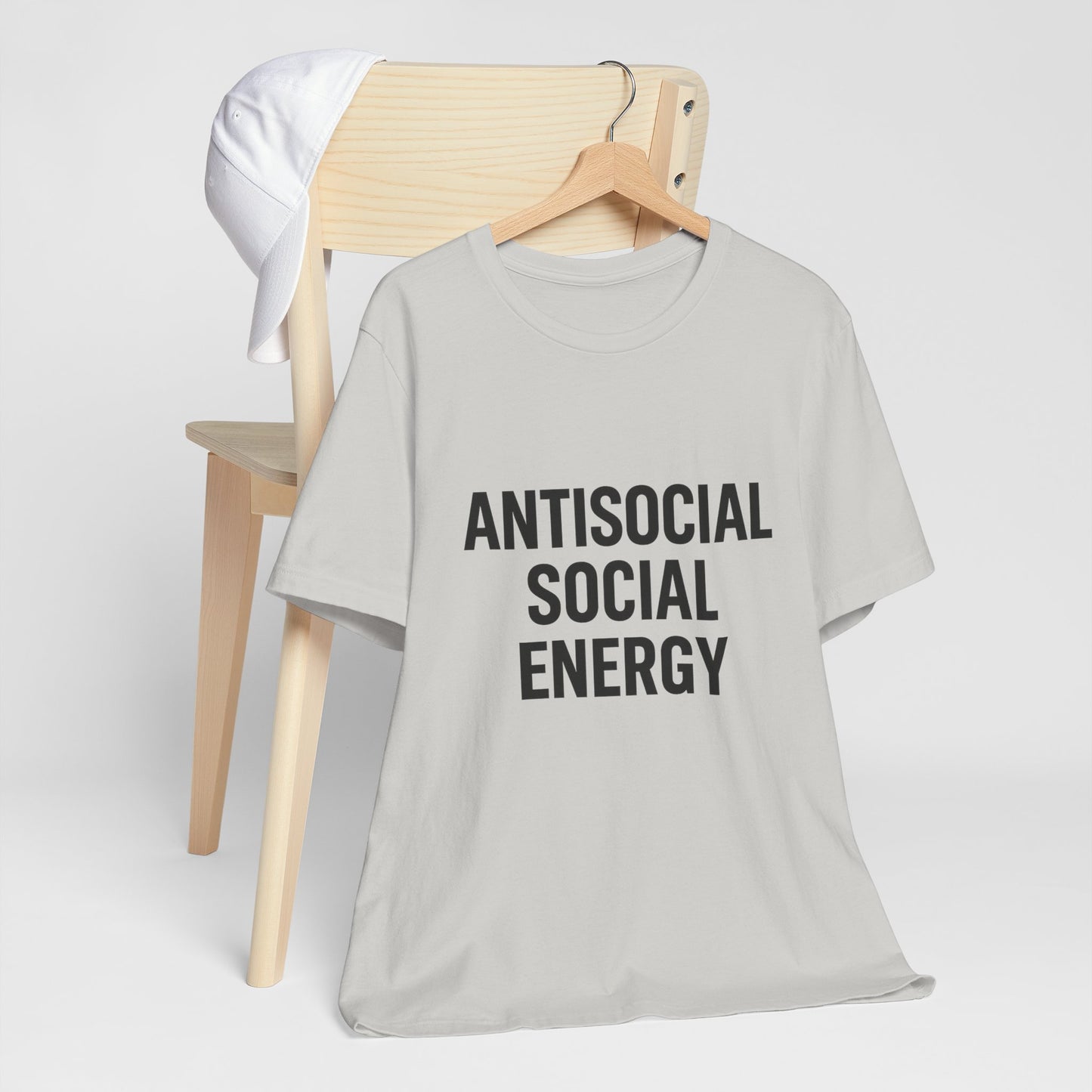 Antisocial Social Energy Unisex Jersey Short Sleeve Tee T-shirt
