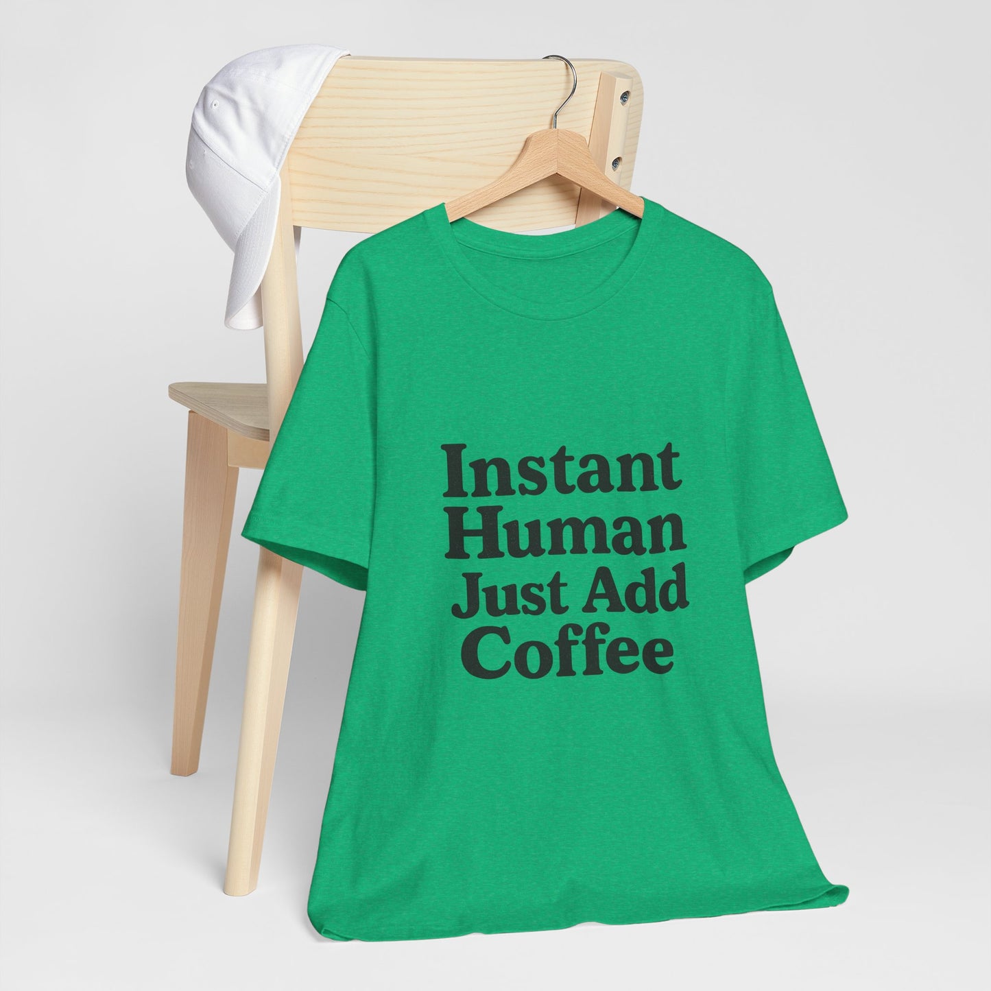Just Add Coffee Unisex Jersey Short Sleeve Tee T-shirt